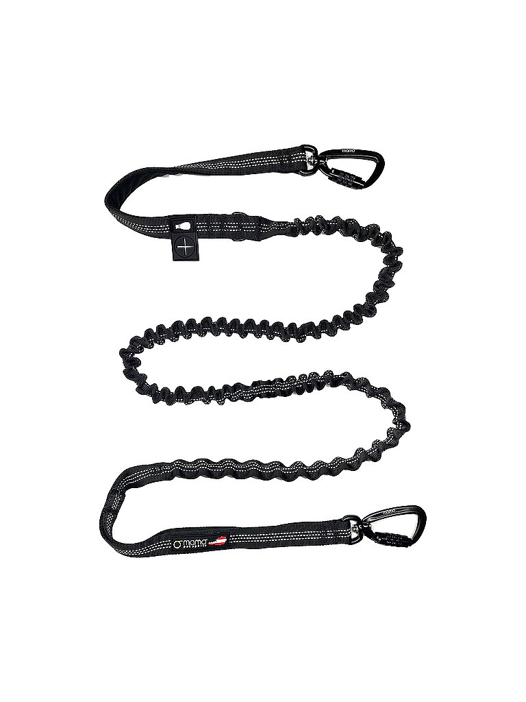 MAMO PET SPORTS Hundeleine Mamo Bungee Leash Austria Edition 185cm schwarz | 20MM